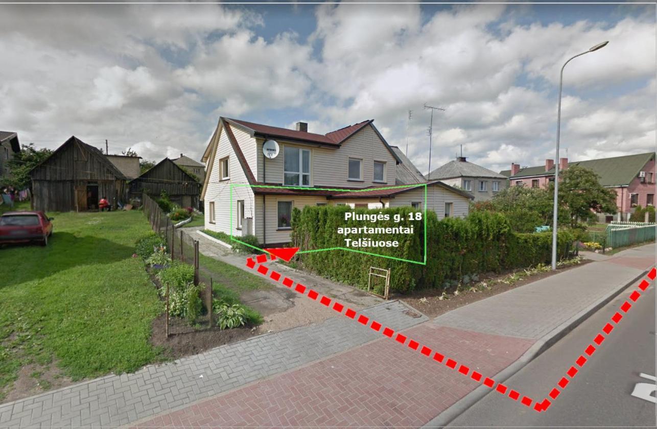 Plunges Gatves 18 Apartamentai Telsiai Exterior photo